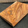 Hawaiian Curly Koa Wood Craft and Project Blank - 9.25" x 7.75" x 1.375+"