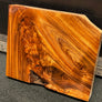 Hawaiian Curly Koa Wood Craft and Project Blank - 9.25" x 7.75" x 1.375+"