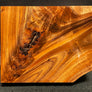 Hawaiian Curly Koa Wood Craft and Project Blank - 9.25" x 7.75" x 1.375+"