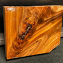 Hawaiian Curly Koa Wood Craft and Project Blank - 9.25" x 7.75" x 1.375+"