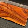 Hawaiian Curly Koa Wood Billet - 8" x 4.125" x 1"