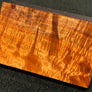 Hawaiian Curly Koa Wood Billet - 7" x 4.25" x 1+"