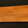 Hawaiian Curly Koa Wood Billet - 12" x (6" to 4.875+") x 1.75"