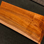 Hawaiian Curly Koa Wood Billet - 12.5" x (6.5" to 5") x 1.25"