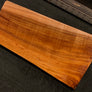 Hawaiian Curly Koa Wood Billet - 12.5" x (6.5" to 5") x 1.25"