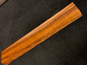 Hawaiian Curly Koa Wood Billet - 16" x 2.5" x 1.25"