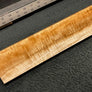Hawaiian Curly Koa Wood Billet - 12" x 2.75" x 0.875+"