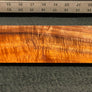 Hawaiian Curly Koa Wood Billet - 8" x 2.75" x 0.875+"