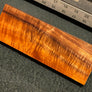 Hawaiian Curly Koa Wood Billet - 8" x 2.75" x 0.875+"