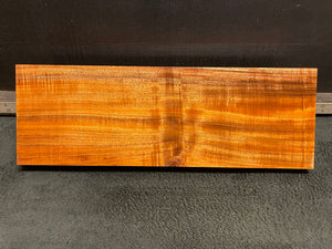 Hawaiian Curly Koa Wood Billet -  22" x 7.375" x 1.75"