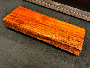 Hawaiian Curly Koa Wood Billet - 17" x 6.25" x 1.75"