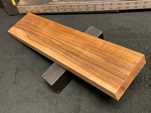 Hawaiian Curly Koa Wood Billet - 17.75" x 3.875+" x 1.125"