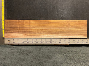 Hawaiian Curly Koa Wood Billet - 17.75" x 3.875+" x 1.125"