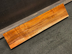 Hawaiian Curly Koa Wood Billet - 17.75" x 3.875+" x 1.125"