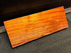 Hawaiian Curly Koa Wood Billet - 20" x 7.75+" x 1.625"