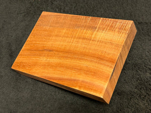 Hawaiian Curly Koa Wood Billet - 8" x 5.5" x 1.25"