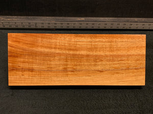 Hawaiian Curly Koa Wood Billet - 14.75" x 5.625" x 1.375+"