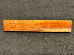 Hawaiian Curly Koa Wood Billet - 12" x 2" x 0.875"