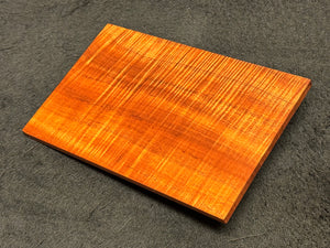 Hawaiian Curly Koa Wood Billet - 8" x 5" x 0.25"