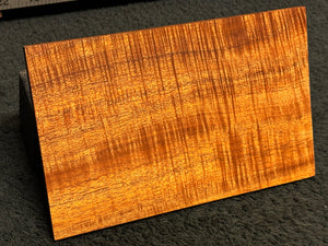 Hawaiian Curly Koa Wood Billet - 8" x 5" x 0.25"