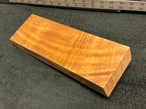 Hawaiian Curly Koa Wood Billet - 11.5" x 3.75" x 1.75"