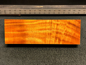 Hawaiian Curly Koa Wood Billet - 11.5" x 3.75" x 1.75"