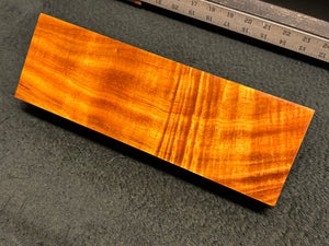 Hawaiian Curly Koa Wood Billet - 11.5" x 3.75" x 1.75"