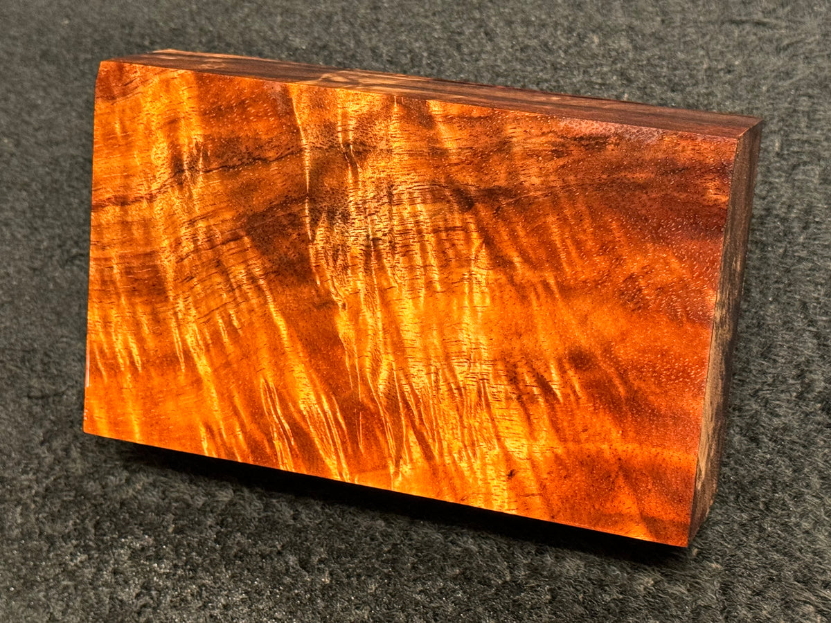 Hawaiian Curly Koa Wood Billet | Koa WoodWorks | KoaWood Ranch – Koa ...