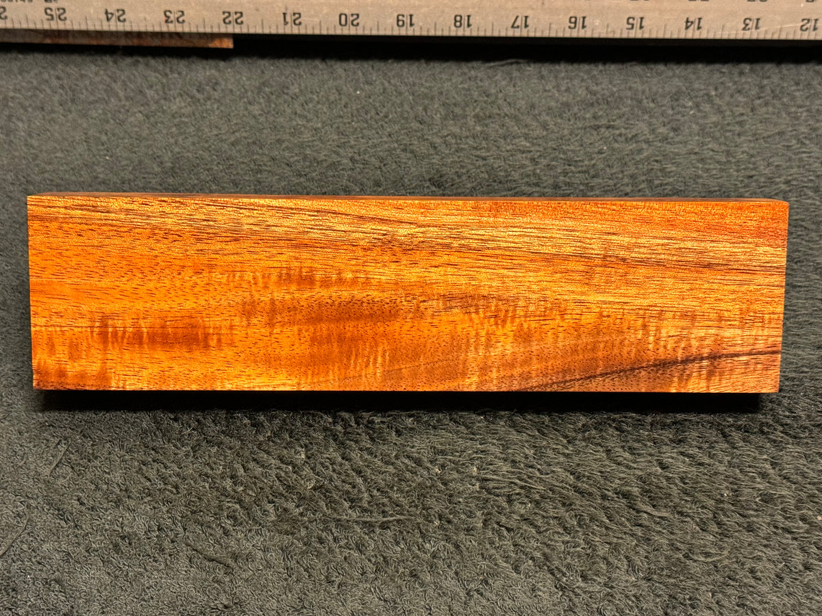 Hawaiian Curly Koa Wood Billet | Koa WoodWorks | KoaWood Ranch – Koa ...