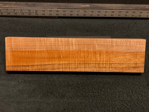 Hawaiian Curly Koa Wood Billet - 15" x 3.625" x 1.25"