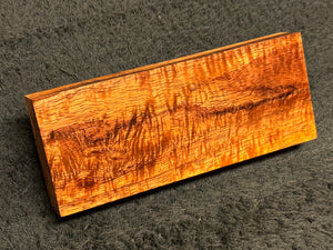 Hawaiian Curly Koa Wood Billet -  6" x 2.375" x 0.875"