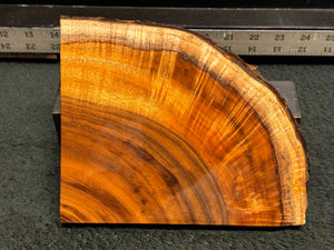 Hawaiian Curly Koa Wood Billet -  6.75" x 5.5" x 0.625"