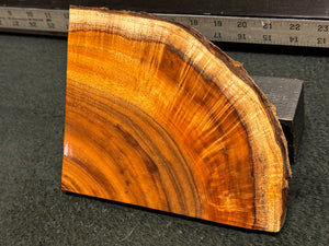 Hawaiian Curly Koa Wood Billet -  6.75" x 5.5" x 0.625"