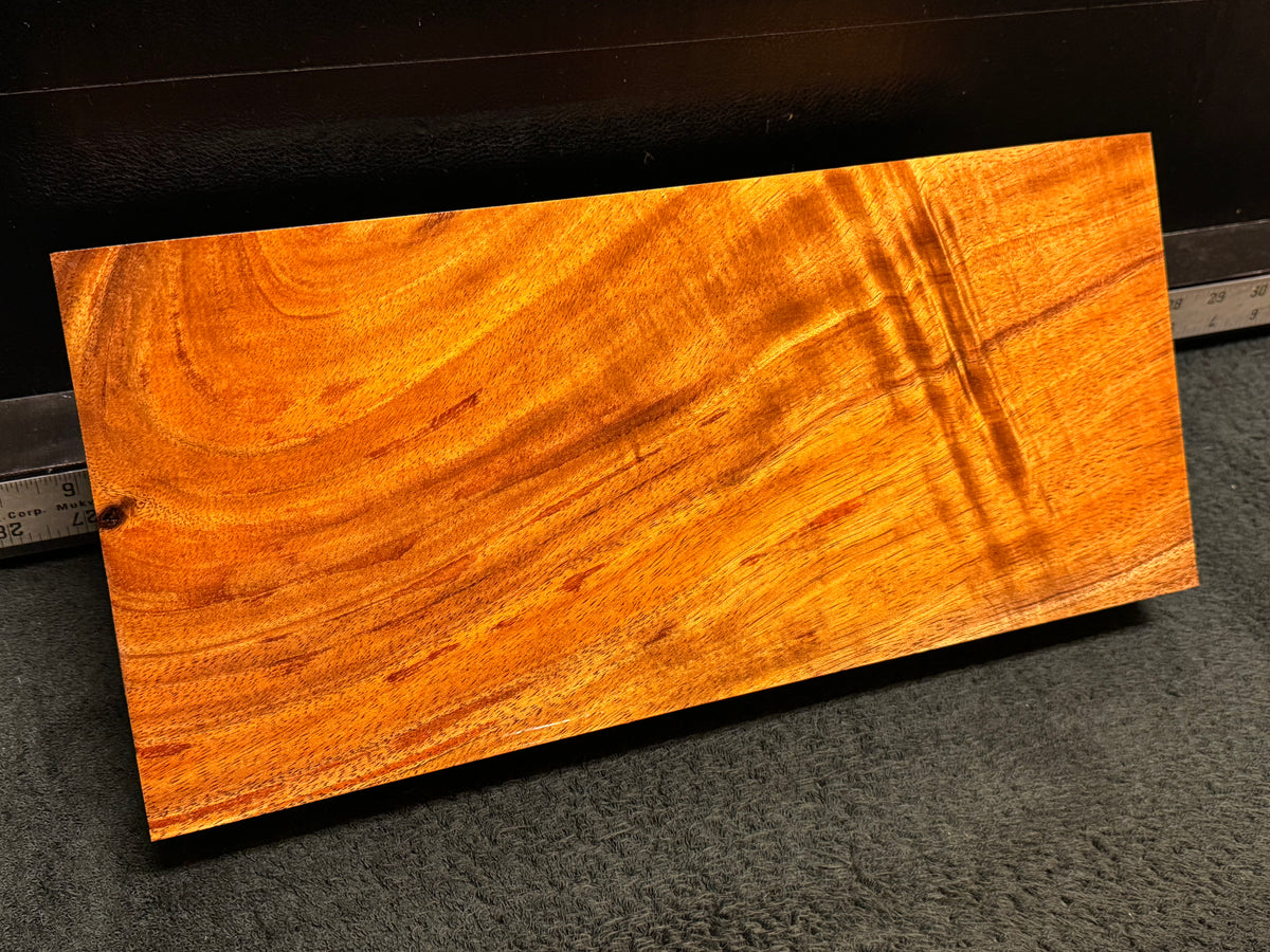 Hawaiian Curly Koa Wood Billet | Koa WoodWorks | KoaWood Ranch – Koa ...