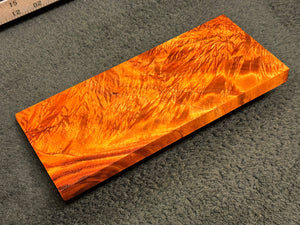 Hawaiian Curly Koa Wood Billet - 10" x 4.375+" x 0.75"