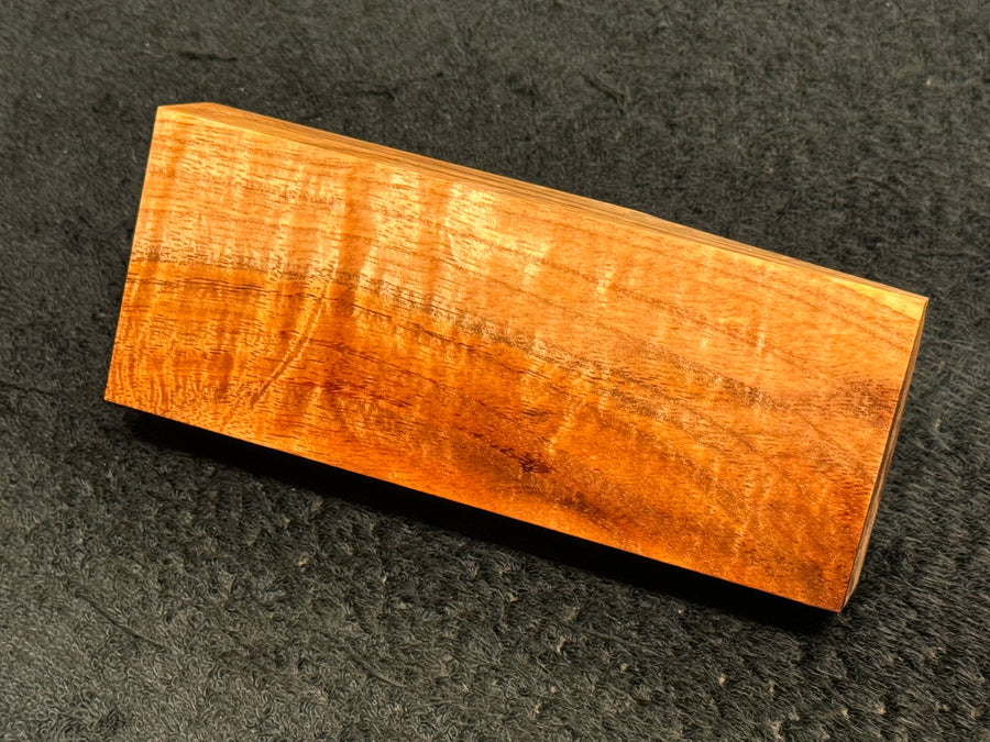 Hawaiian Curly Koa Wood Billet -  6" x 2.375" x 1"