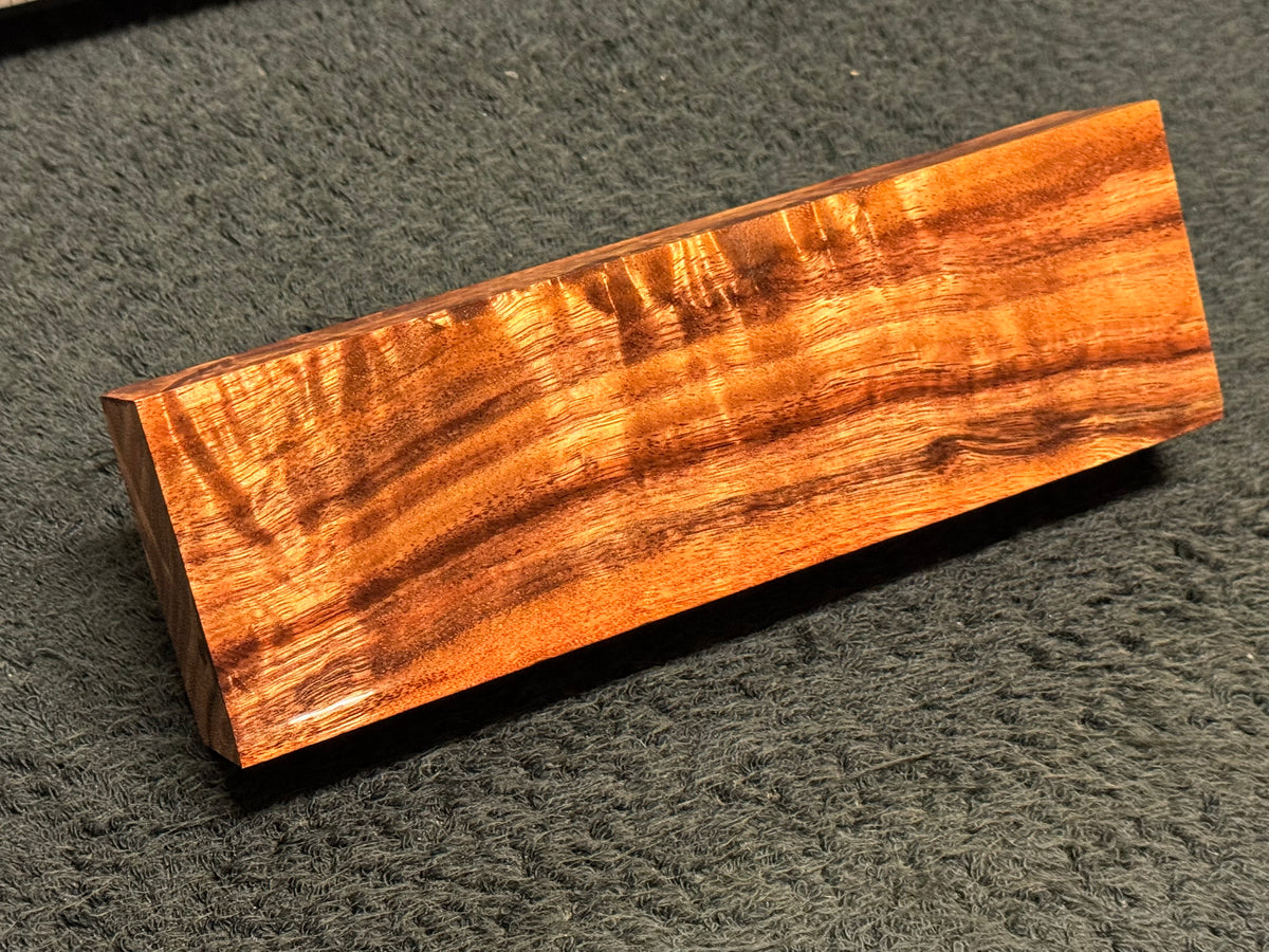 Hawaiian Curly Koa Wood Billet | Koa WoodWorks | KoaWood Ranch – Koa ...