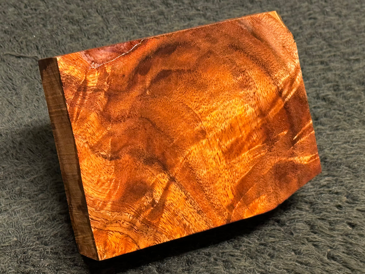 Hawaiian Curly Koa Wood Billet | Koa WoodWorks | KoaWood Ranch – Koa ...