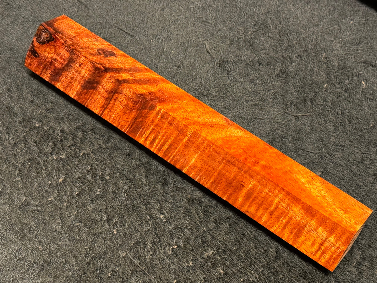 Hawaiian Curly Koa Wood Billet | Koa WoodWorks | KoaWood Ranch – Koa ...