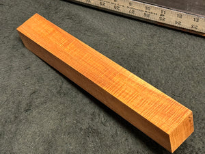 Hawaiian Curly Koa Wood Billet - 12" x 1.625" x 1.625"