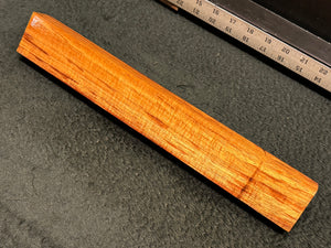 Hawaiian Curly Koa Wood Billet - 14.25" x 2" x 1.125+"