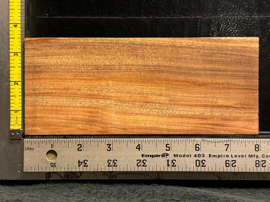 Hawaiian Curly Koa Wood Billet - 7.875" x 3.25+" x 1"