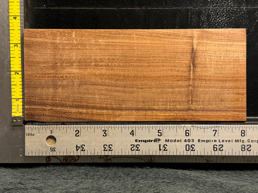 Hawaiian Curly Koa Wood Billet - 7.875" x 3.25+" x 1"