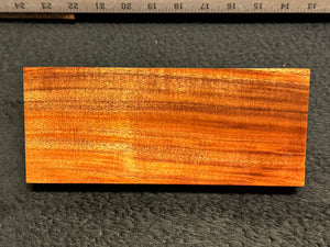 Hawaiian Curly Koa Wood Billet - 7.875" x 3.25+" x 1"