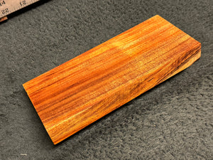 Hawaiian Curly Koa Wood Billet - 7.875" x 3.25+" x 1"