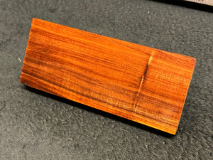 Hawaiian Curly Koa Wood Billet - 7.875" x 3.25+" x 1"