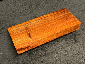 Hawaiian Curly Koa Wood Billet - 7.875" x 3.25+" x 1"