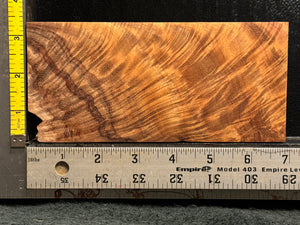 Hawaiian Curly Koa Wood Billet - 6.75" x 3" x 0.875"