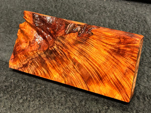 Hawaiian Curly Koa Wood Billet - 6.75" x 3" x 0.875"