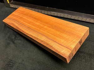 Hawaiian Curly Koa Wood Billet - 22" x 7" x 1.875"